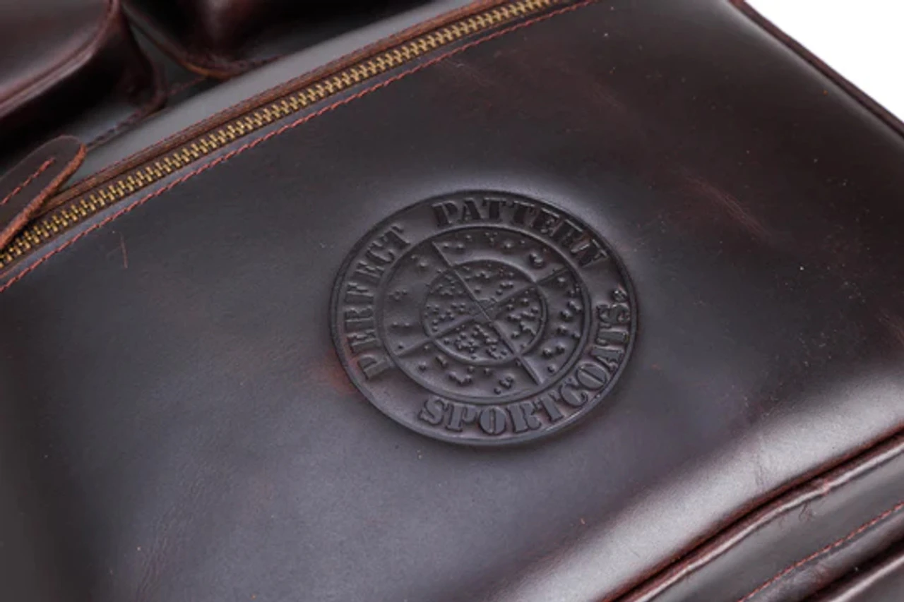 Perfect Pattern Leather "Pintallard" A Hybrid Briefcase/Backpack 2 Perfect Pattern Leather "Pintallard" A Hybrid Briefcase/Backpack - Image 2