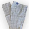 Ballin Linen Plaid Dress Pant: Pink