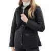 Barbour Annandale Quilted Jacket: Black
