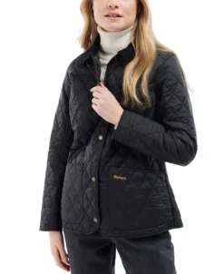 Barbour Annandale Quilted Jacket: Black