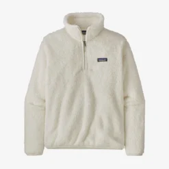 Patagonia Women's Los Gatos Fleece 1/4-Zip: Birch White