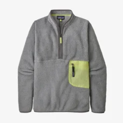 Patagonia Women's Re-Tool Fleece 1/2-Zip Pullover - Tailored Grey - Nickel X-Dye