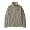 Patagonia Women's Better Sweater® 1/4-Zip Fleece: Pelican