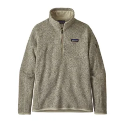 Patagonia Women's Better Sweater® 1/4-Zip Fleece: Pelican