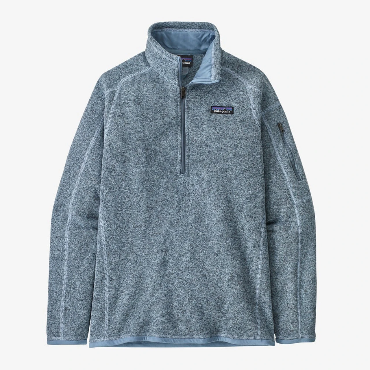 Patagonia Women's Better Sweater® 1/4-Zip Fleece: Steam Blue 1 Patagonia Women's Better Sweater® 1/4-Zip Fleece: Steam Blue