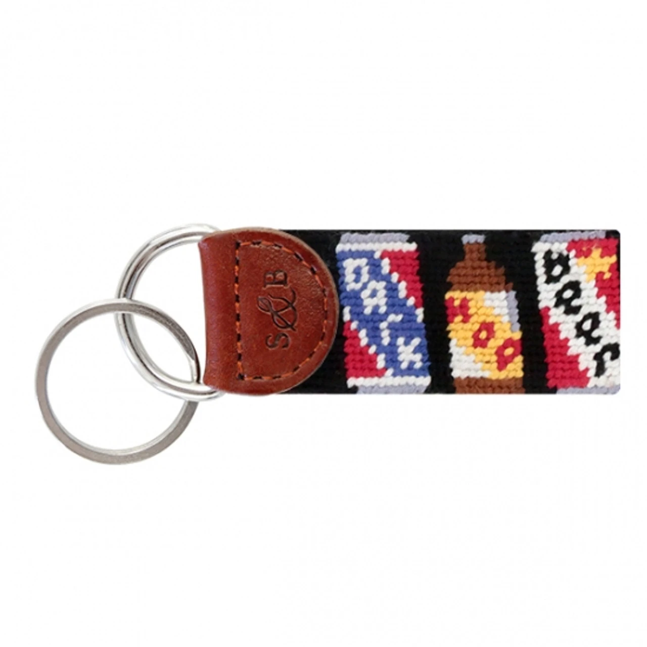 Smathers And Branson Beer Cans Key Fob 1 Smathers And Branson Beer Cans Key Fob