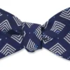 R Hanauer Navy Hillsdale Bow Tie