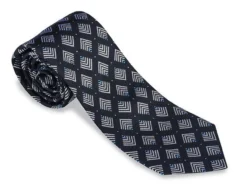 R Hanauer Black Hillsdale Necktie