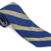 R Hanauer Blue Thompson Stripes Necktie