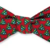 R. Hanauer Red Christmas Trees Bowtie
