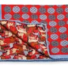 R. Hanauer Coral Equestrian Pocket Square