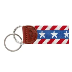 Smathers And Branson Liberty Stripe Key Fob