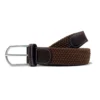 Roostas The Mojave Woven Elastic Stretch Belt: Brown