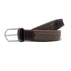 Roostas The Sedona Woven Elastic Stretch Belt: Brown/Tan