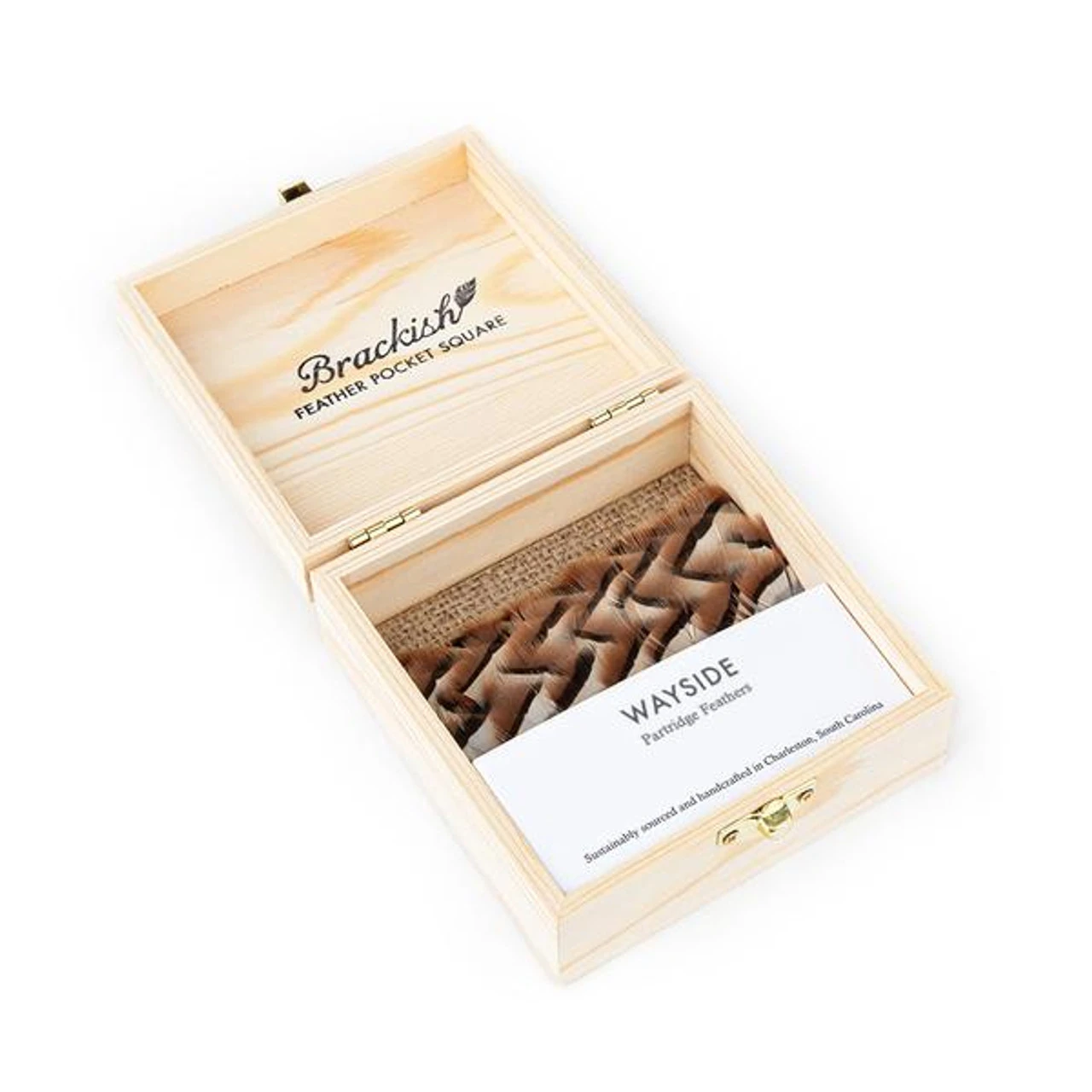 Brackish Pocket Square - Wayside 2 Brackish Pocket Square - Wayside - Image 2