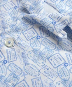 David Donahue Passport Camp Shirt: White/Sky -Clothing Store CSCP04033136 433 x600 77797.1649441220