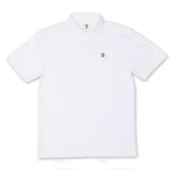 Duck Head Hayes Performance Logo Polo: White -Clothing Store D2 1031 090 high 1800x1800 03324.1616178783