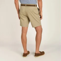 Duck Head 8" Harbor Performance Short: Khaki -Clothing Store D6 1004 034 OM 6 1800x1800 15091.1680550952