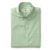 Duckhead Cotton Oxford Sport Shirt - Morris Solid: Quiet Green