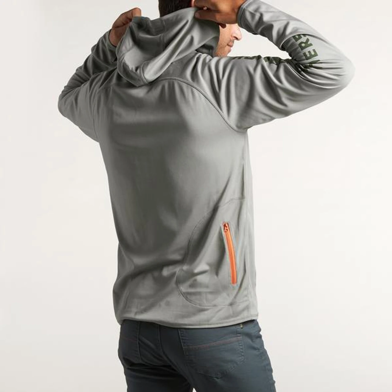 Howler Brothers Loggerhead Hoodie Camp Howler: Smoke 4 Howler Brothers Loggerhead Hoodie Camp Howler: Smoke - Image 4