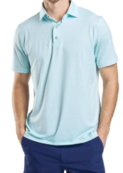Harlestons The Sea Scallop Polo: Ocean Wave