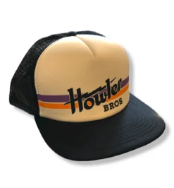 Howler Brothers Electric Stripe Snapback: Stone/Black