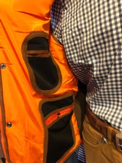 Craig Reagin Quilted Fleece Lined Vest: Orange -Clothing Store IMG 8260 84933.1661291503