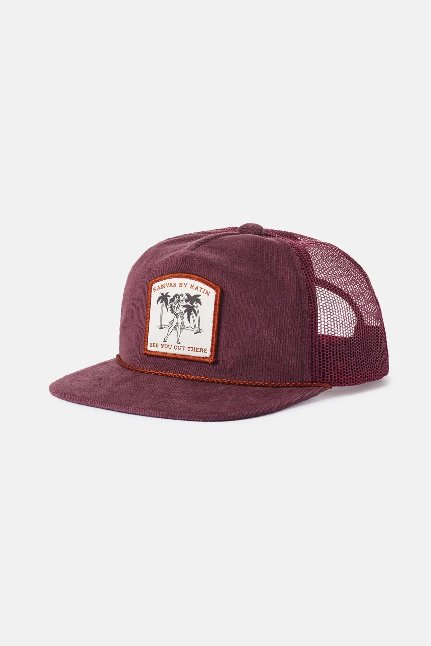 Katin Aloha Hat: Kelp Red 1 Katin Aloha Hat: Kelp Red
