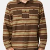 Katin Sierra Flannel: Dark Brown