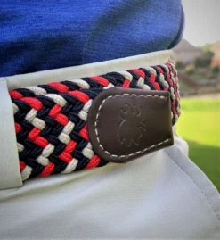 Roostas The Oxford Two Toned Woven Elastic Stretch Belt - Navy/Red/White 6 Roostas The Oxford Two Toned Woven Elastic Stretch Belt - Navy/Red/White -Clothing Store Lifestyle 2 Touched 2 98741.1593440313 45115.1645025387