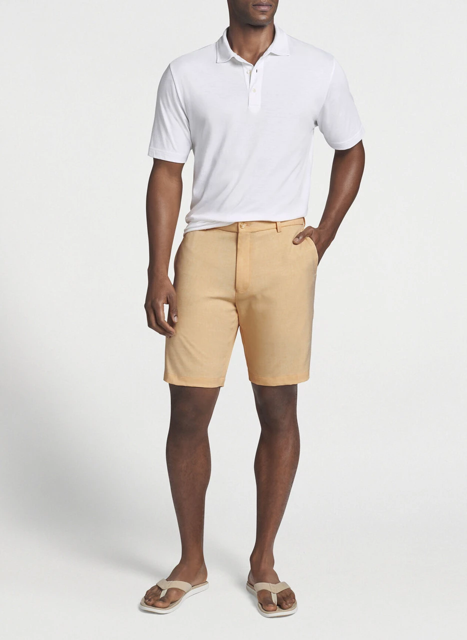 Peter Millar Drirelease® Natural Touch Polo: White 4 Peter Millar Drirelease® Natural Touch Polo: White - Image 4
