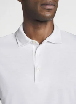 Peter Millar Drirelease® Natural Touch Polo: White 9 Peter Millar Drirelease® Natural Touch Polo: White -Clothing Store MA22K01S WHT ALT Z 98086.1645117546