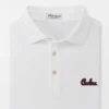 Peter Millar University Of South Carolina Script Performance Polo: White