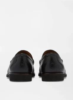 Peter Millar Leather Bit Loafer: Black 8 Peter Millar Leather Bit Loafer: Black -Clothing Store ME0F60 BLK ALT B 24792.1674496335