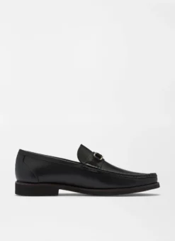 Peter Millar Leather Bit Loafer: Black 10 Peter Millar Leather Bit Loafer: Black -Clothing Store ME0F60 BLK ALT D 03467.1674496338