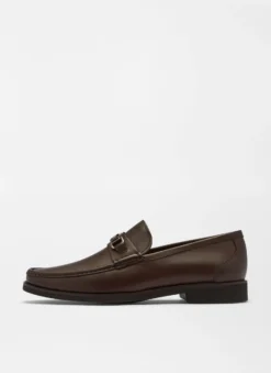 Peter Millar Leather Bit Loafer: Brown 9 Peter Millar Leather Bit Loafer: Brown -Clothing Store ME0F60 BRO ALT C 99820.1674496552