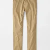 Peter Millar Ultimate Sateen Five-Pocket Pant - Khaki