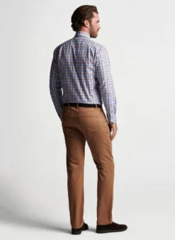 Peter Millar Crown Crafted Wayfare Five-Pocket Pant: British Tan -Clothing Store MF22XB60FB BTN ALT Z 45785.1663623444