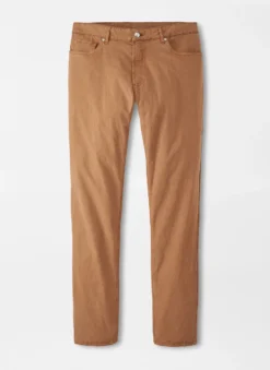 Peter Millar Crown Crafted Wayfare Five-Pocket Pant: British Tan
