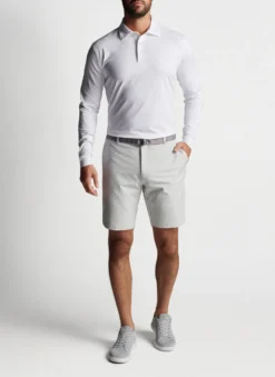 Peter Millar Salem Carts Performance Short: British Grey -Clothing Store MS23EB85 BRI ALT A 70491.1677013738