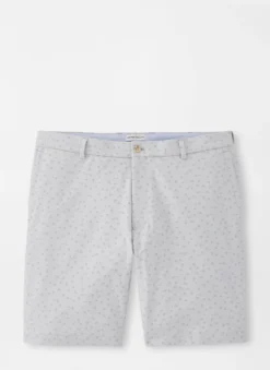 Peter Millar Salem Carts Performance Short: British Grey