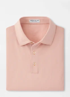 Peter Millar Jubilee Stripe Performance Polo: Golden Rays
