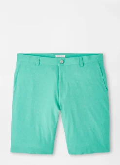 Peter Millar Shackleford Performance Hybrid Short: Jade