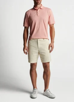 Peter Millar Pilot Mill Haynes Polo: Sunwashed Brick -Clothing Store MS23K51 SWDBK ALT A 30481.1674156398