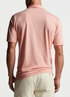 Peter Millar Pilot Mill Haynes Polo: Sunwashed Brick -Clothing Store MS23K51 SWDBK ALT B CF 10590.1674156396