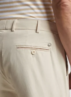 Peter Millar Crown Crafted Surge Performance Trouser: British Cream -Clothing Store MS23XB00FB BCRM ALT B 73954.1674075571