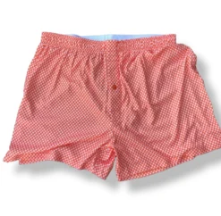 Horn Legend Performance Boxer - Paw Print - Orange/White