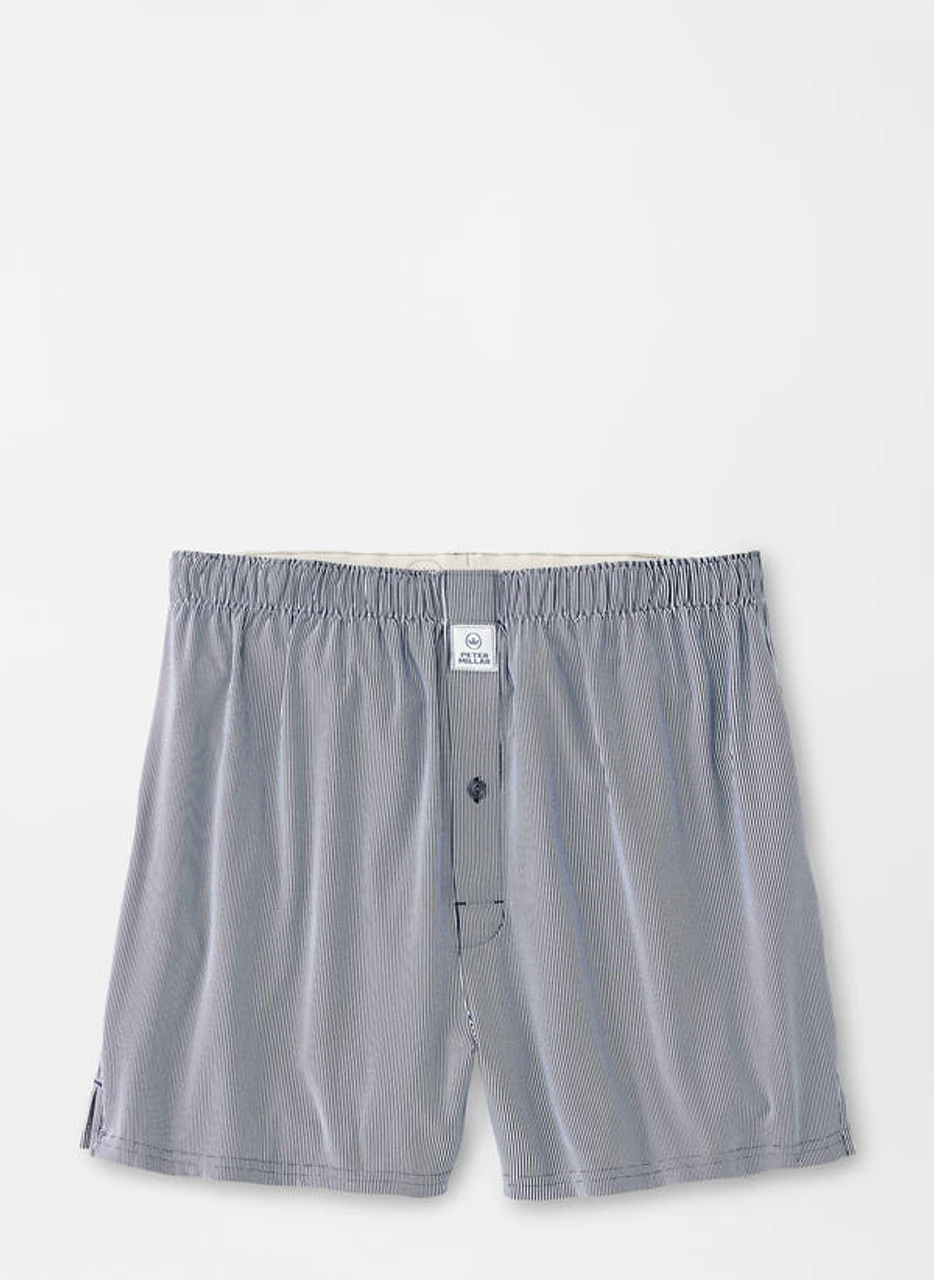 Peter Millar Jubilee Performance Boxer: Navy 1 Peter Millar Jubilee Performance Boxer: Navy