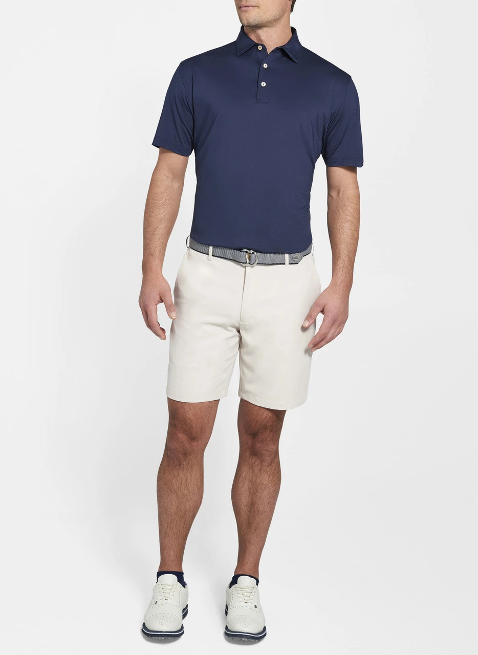 Peter Millar High Drape Performance Salem Short - Stone - Image 4