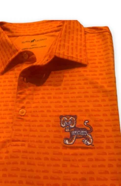 Horn Legend Tailgating Print Clemson Polo: Retro Walking Tiger -Clothing Store PhotoRoom 66 08867.1662738061